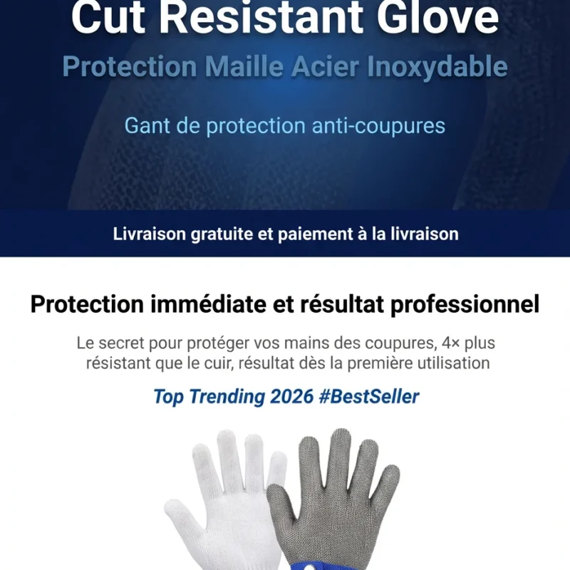 gants résistants aux coupures